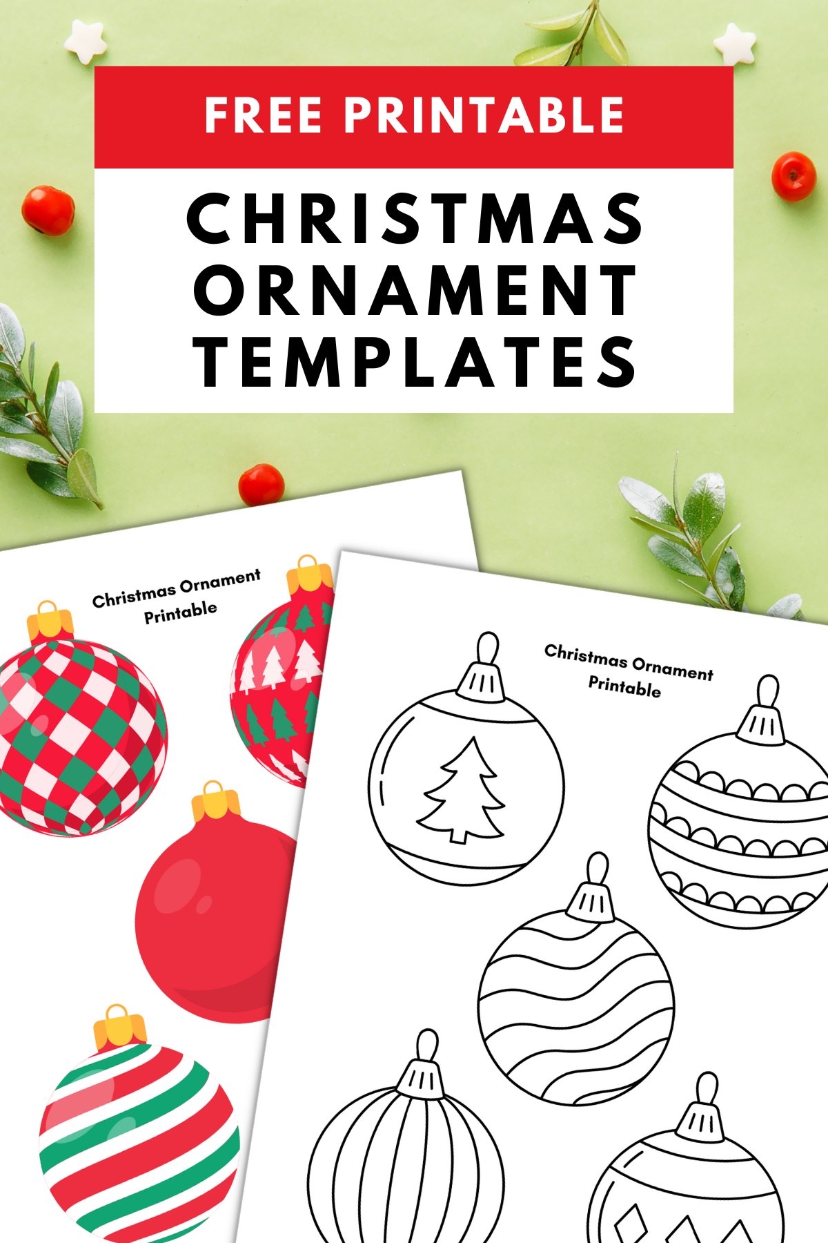 Free Printable Templates For Christmas Free Printable Templates For Christmas