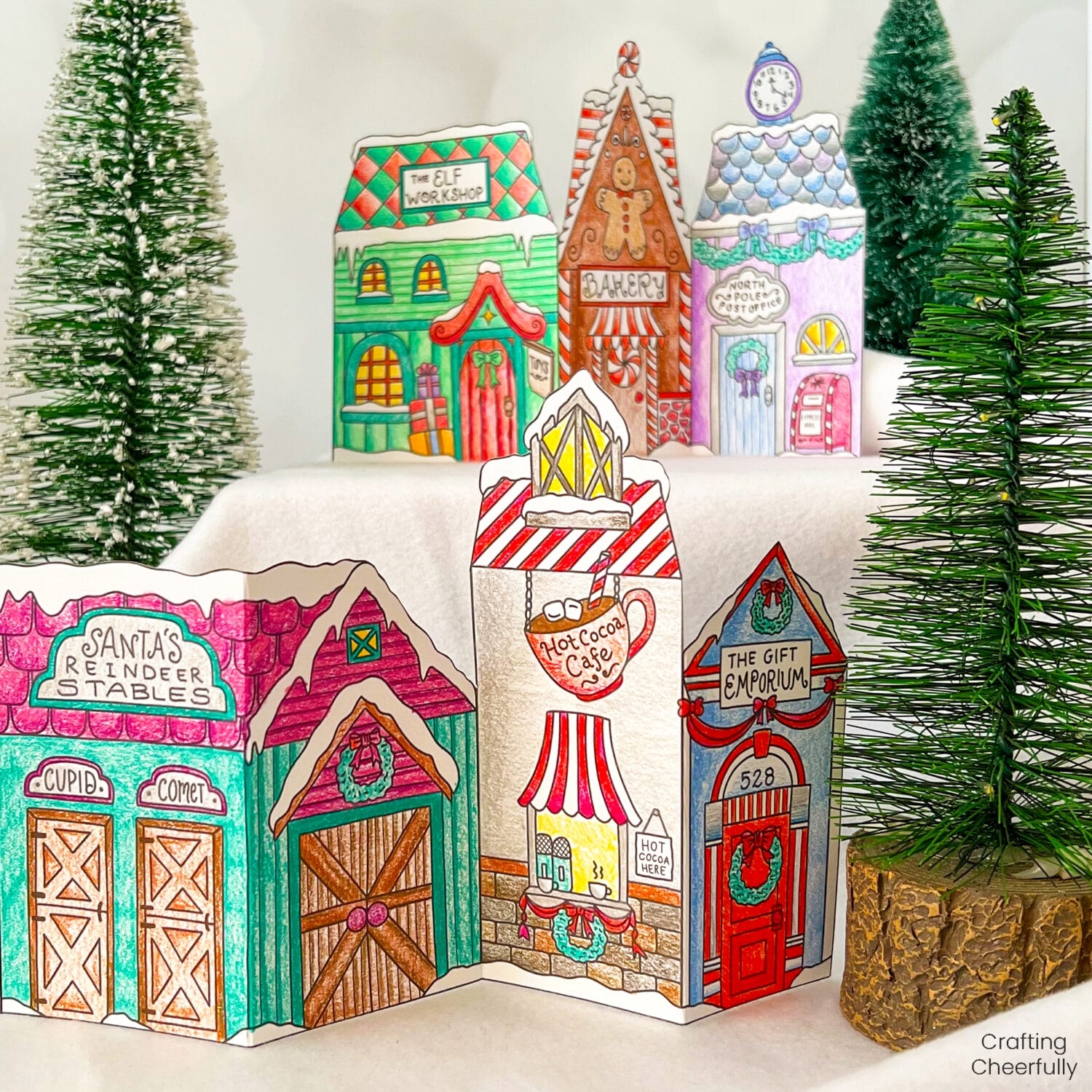 Color Your Own Christmas Village Free Printable Coloring Pages Crafting Cheerfully Color Your Own Christmas Village Free Printable Coloring Pages Crafting Cheerfully