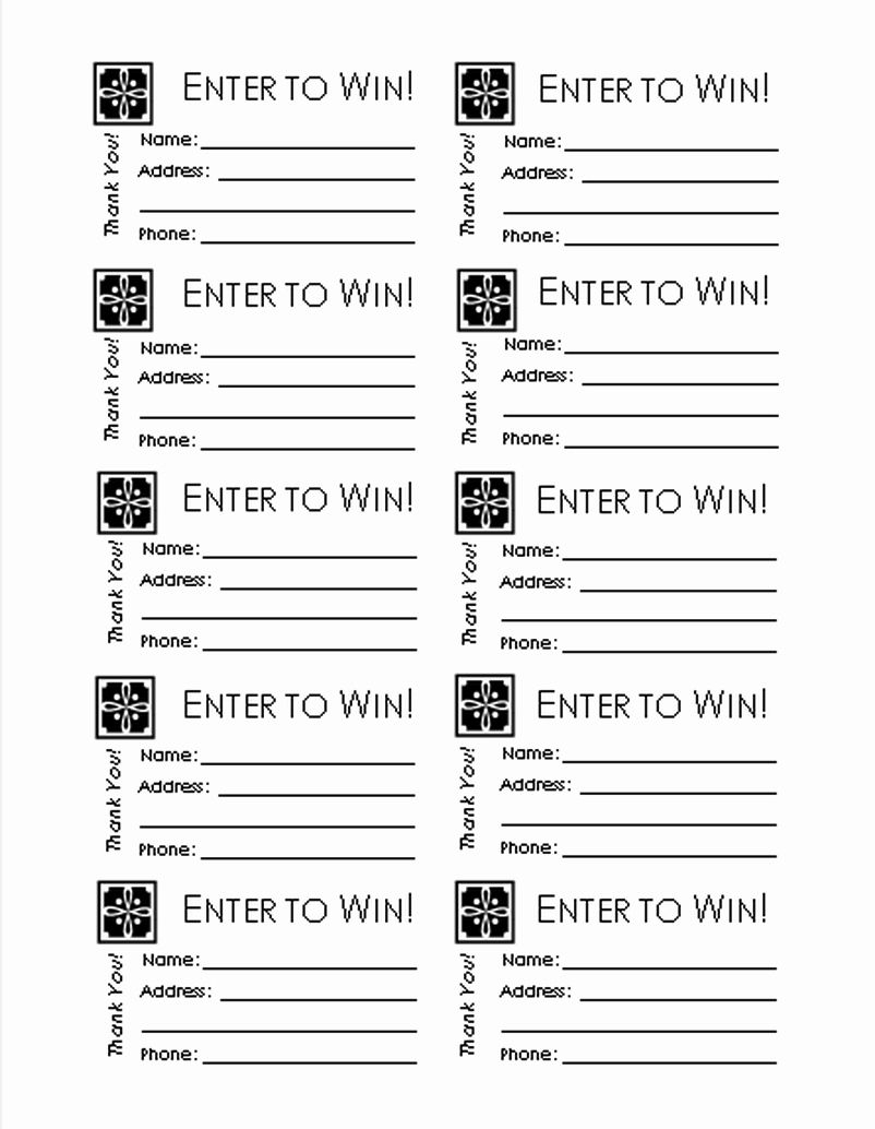 Contest Entry Form Template Word Worksheets Library Contest Entry Form Template Word Worksheets Library