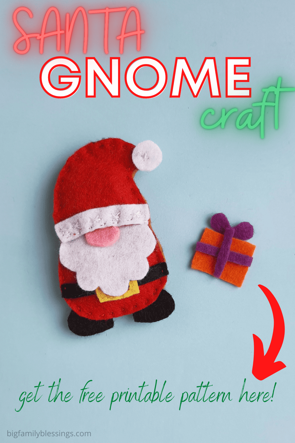Free Felt Santa Templates Printable