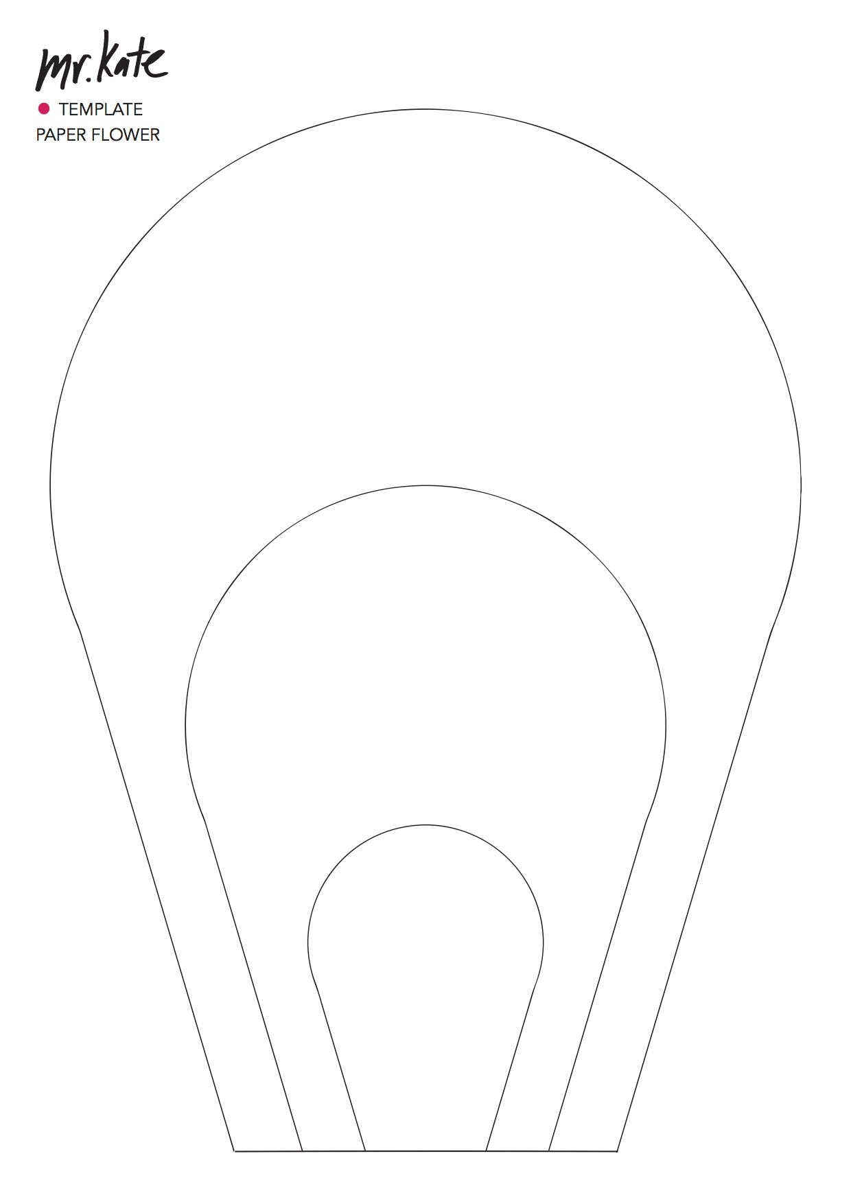 DIY Giant Paper Flowers Mr Kate