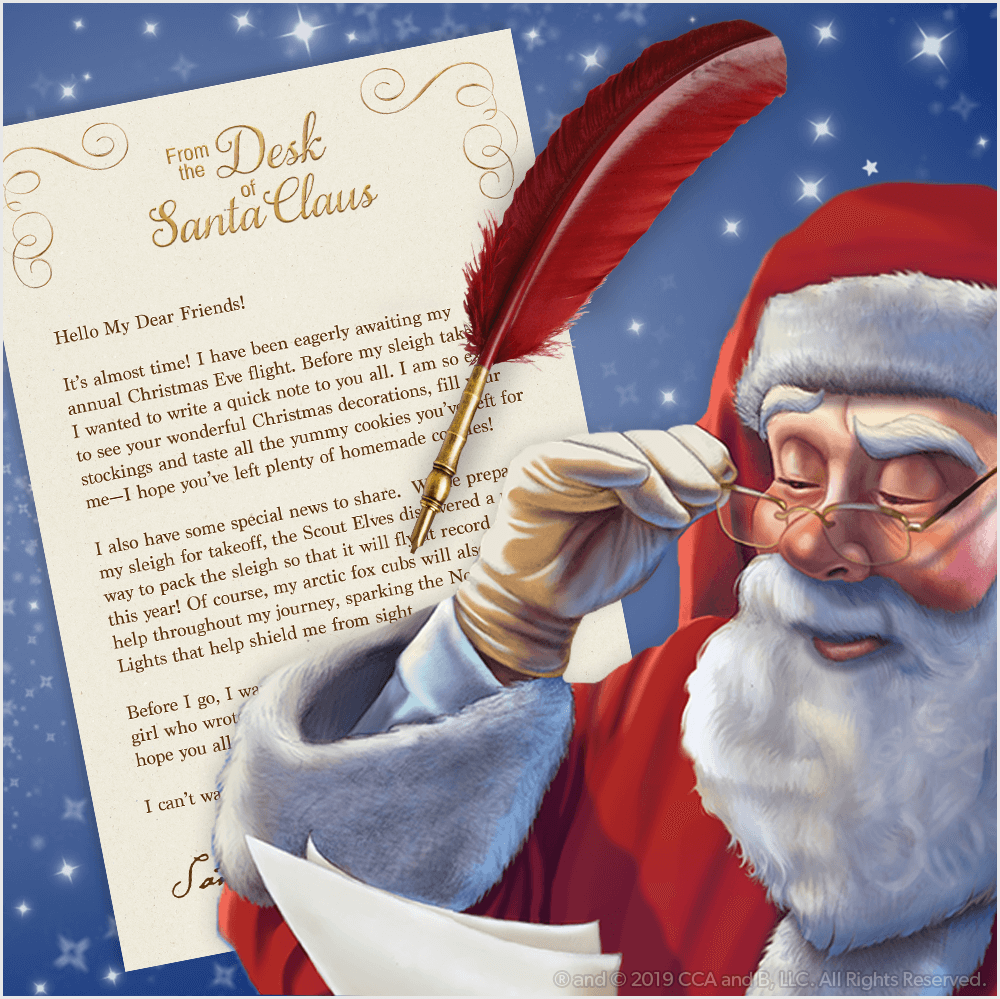 Printable Letter From Santa Template Free Printable Letter From Santa Template Free