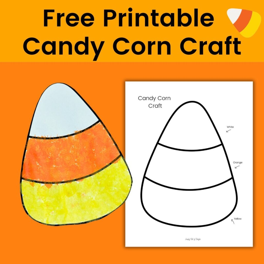 Free Printable Candy Corn Templates Free Printable Candy Corn Templates