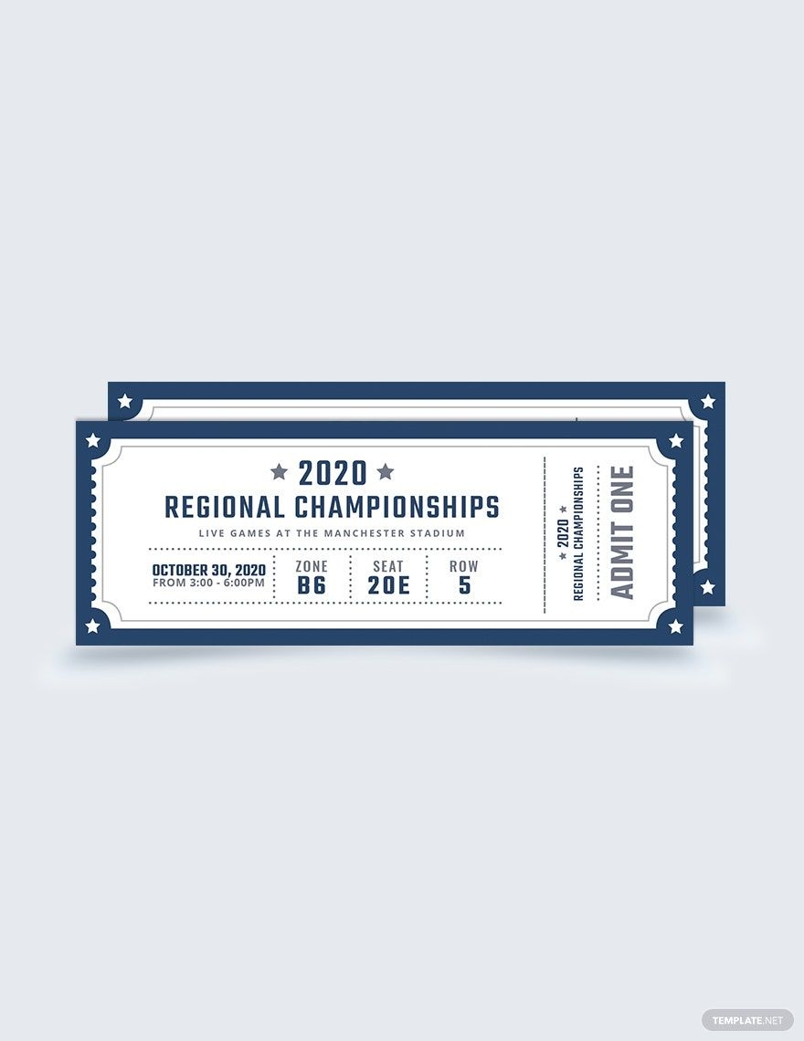 Editable Baseball Ticket Templates In Word To Download