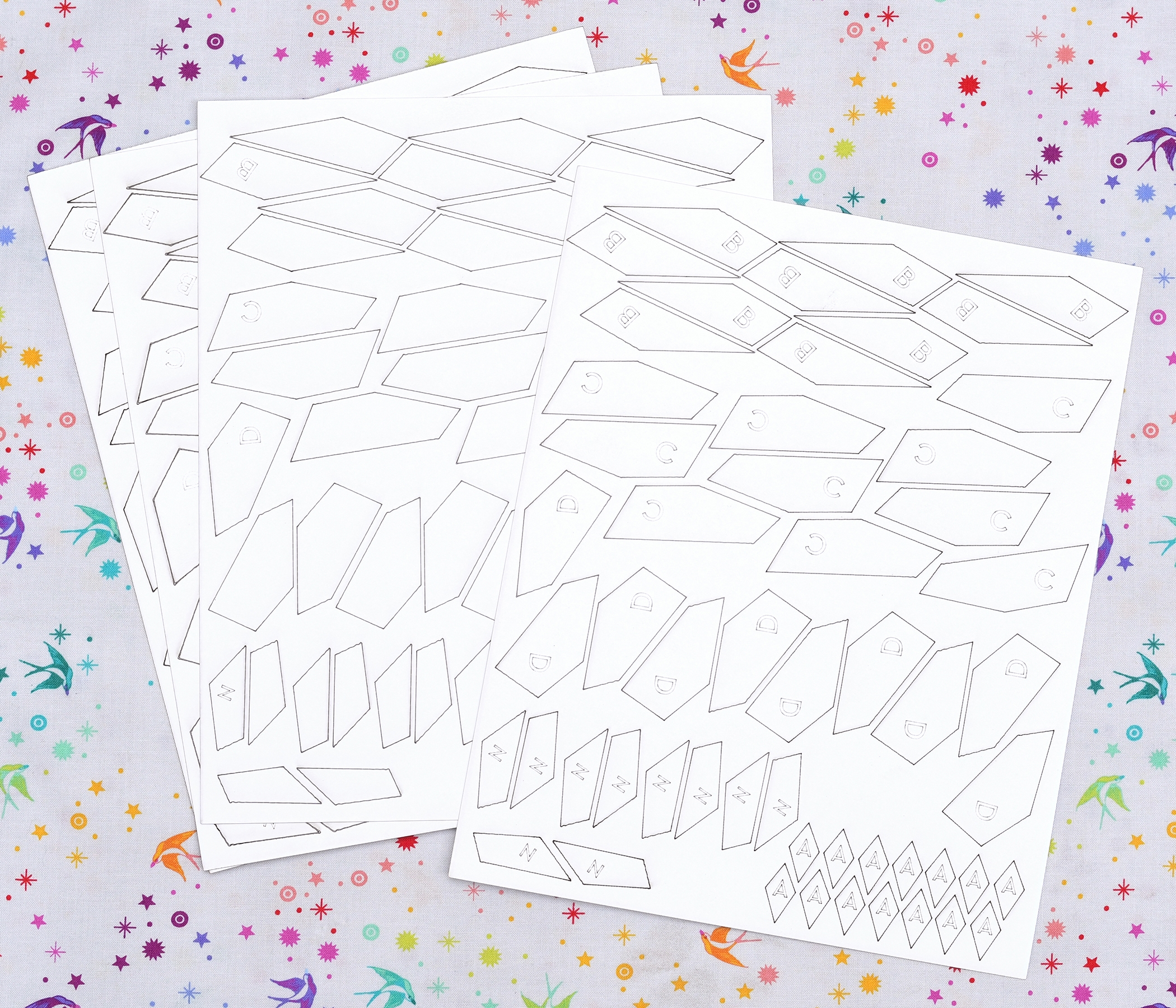 Free Printable English Paper Piecing Templates