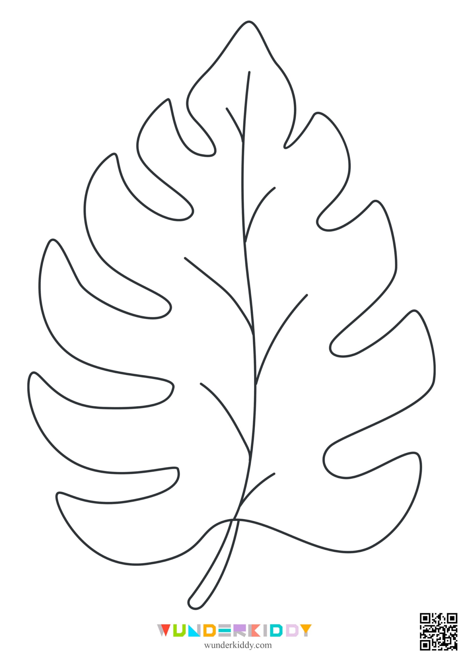 Free Printable Jungle Leaf Template Free Printable Jungle Leaf Template