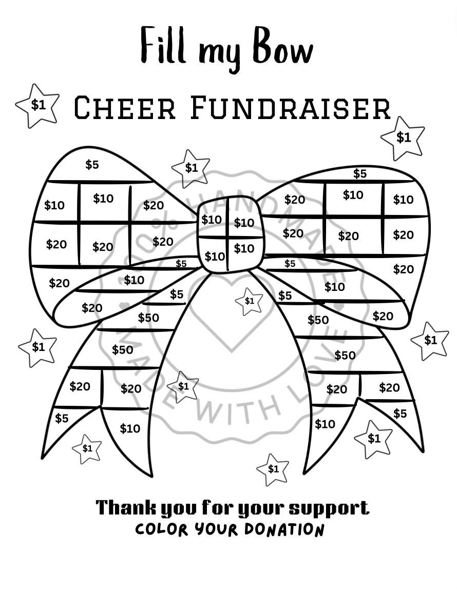 Fill My Bow Cheer Fundraiser Printable Cheerleading Team Fundraising Form Sponsor My Season Cheer Bow Fundraiser Cheer Fundraiser DIGITAL Fill My Bow Cheer Fundraiser Printable Cheerleading Team Fundraising Form Sponsor My Season Cheer Bow Fundraiser Cheer Fundraiser DIGITAL