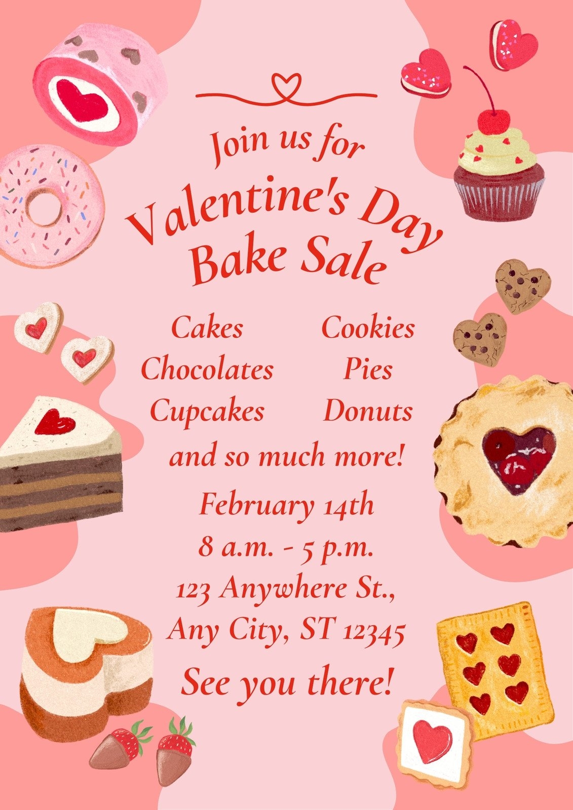 Free And Customizable Bake Sale Templates Canva Free And Customizable Bake Sale Templates Canva