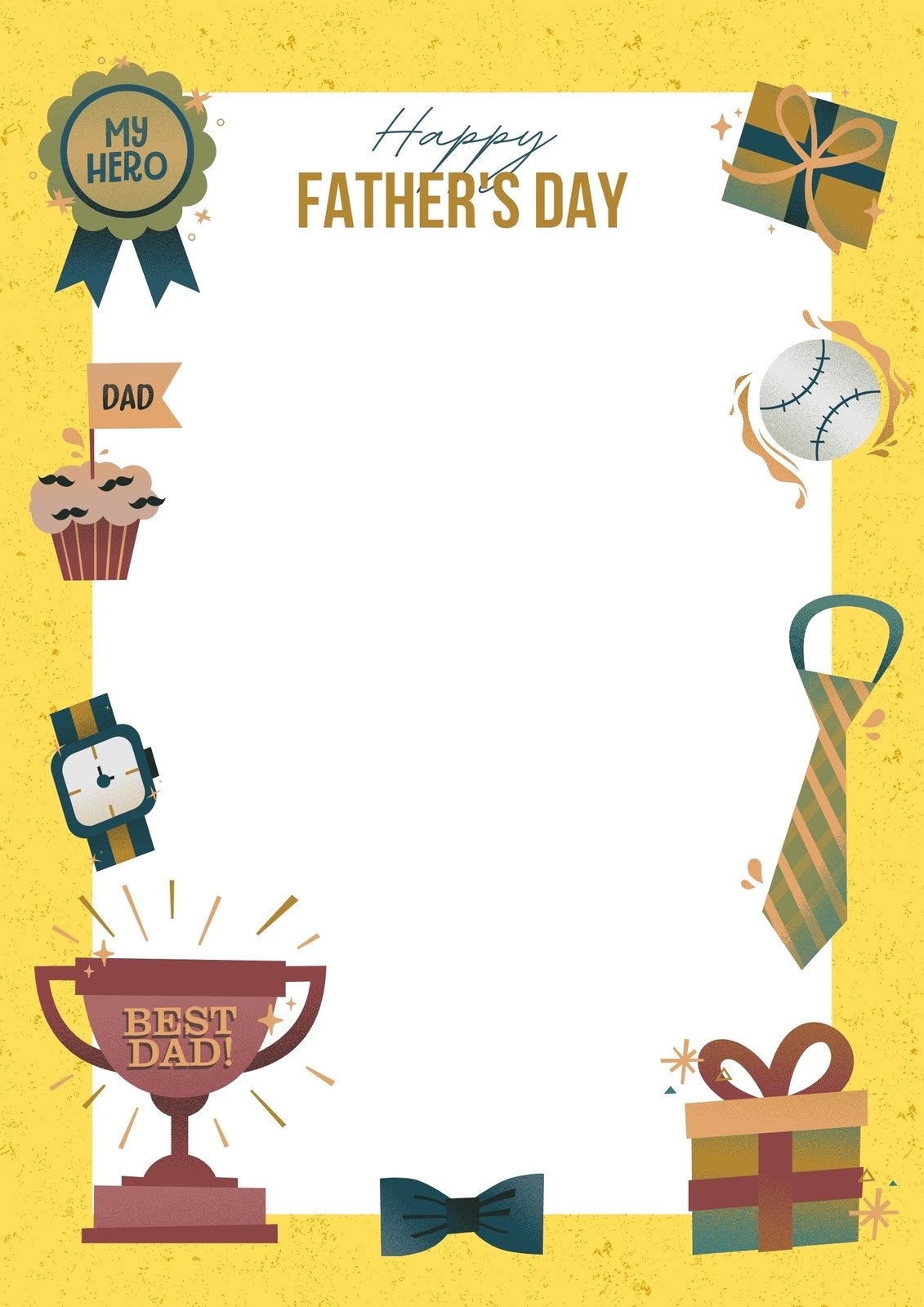Free And Customizable Fathers Day Templates