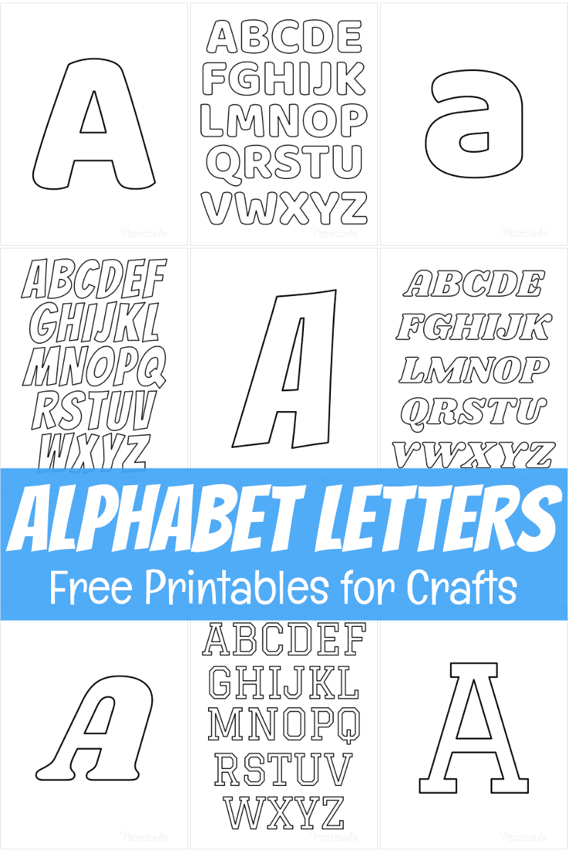 Free Printable Alphabet Templates For Applique Free Printable Alphabet Templates For Applique