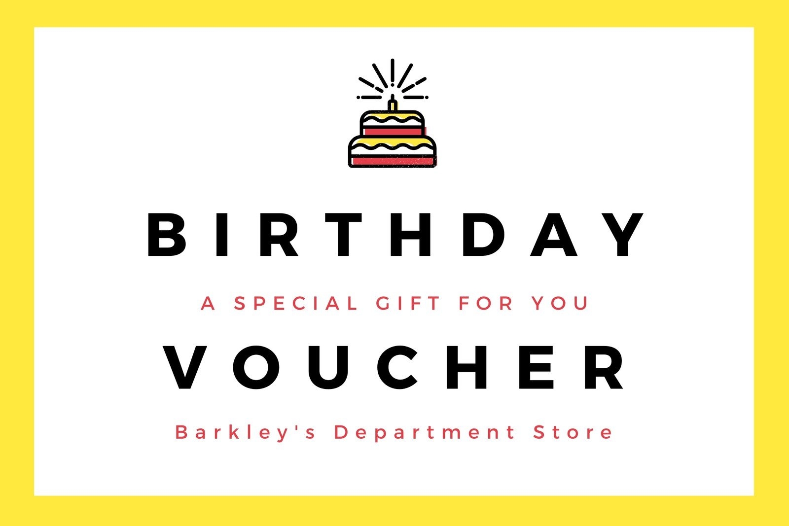 Free Custom Printable Birthday Gift Certificate Templates Canva