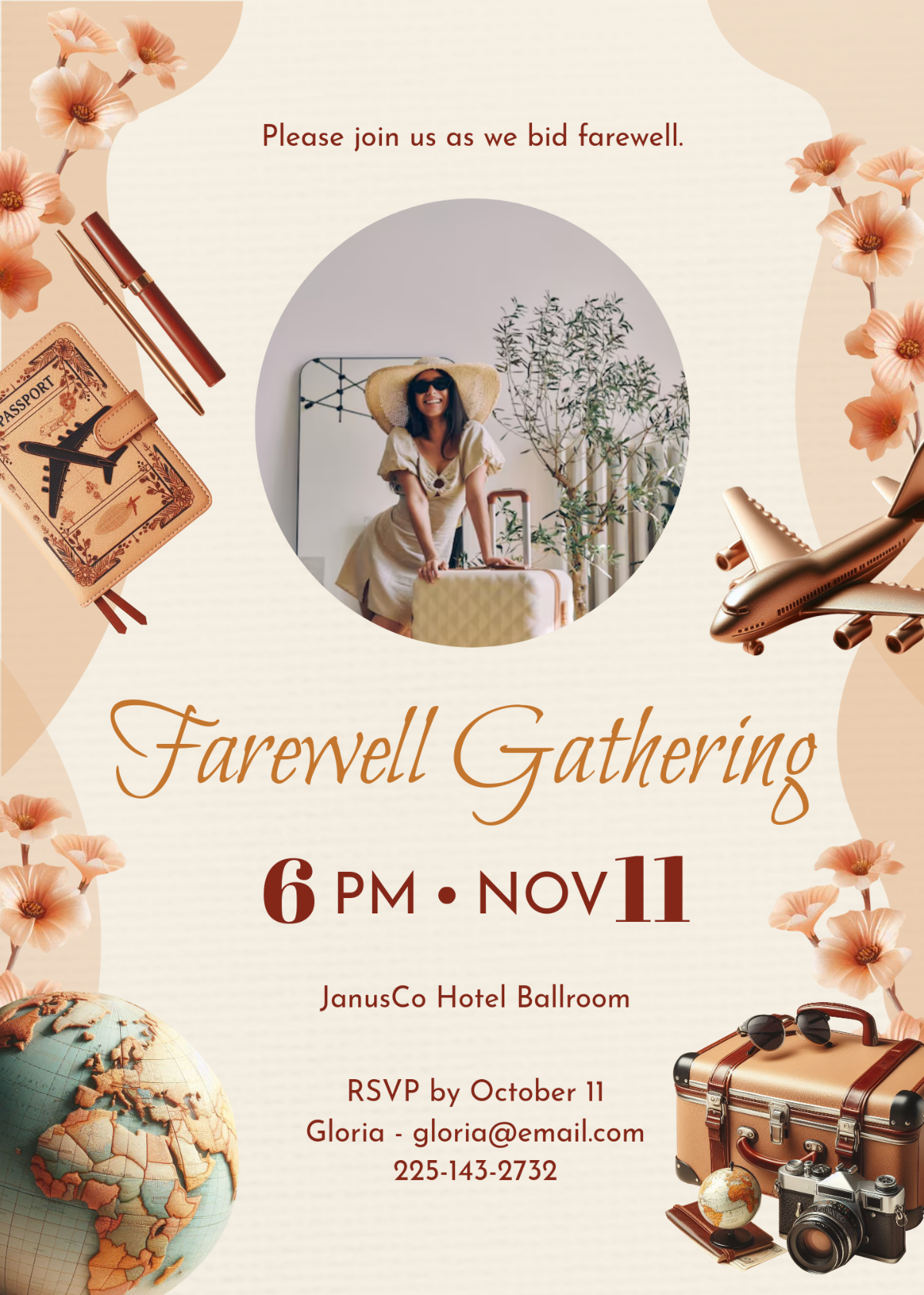 Free Farewell Party Invitation Templates Editable And Printable