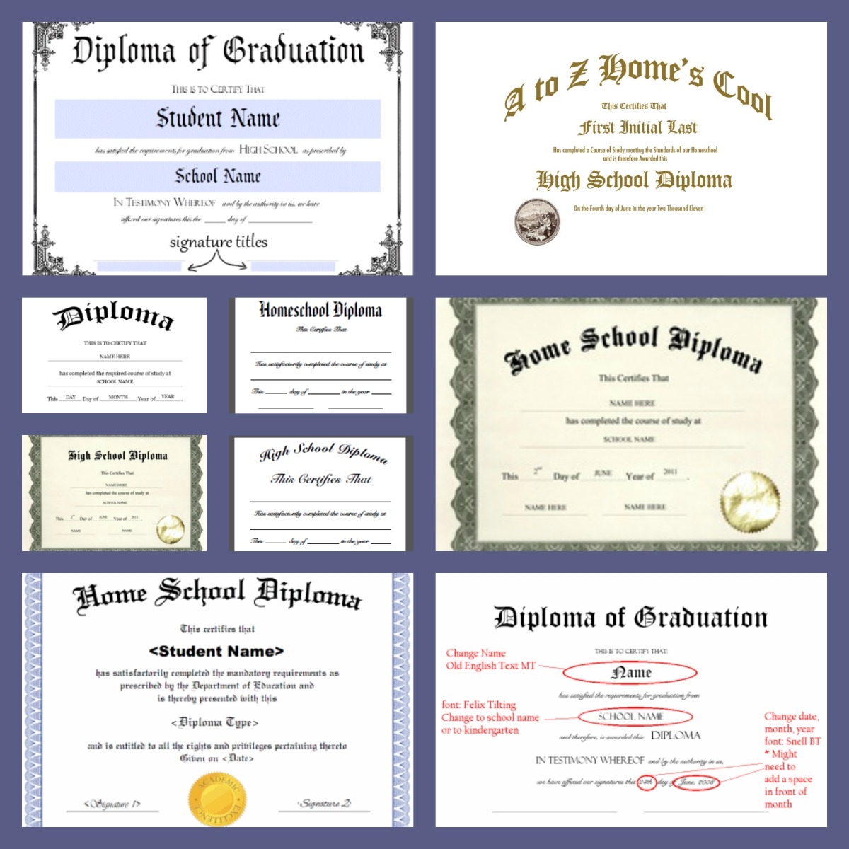 Free Homeschool Diploma Forms Online A Magical Homeschool Free Homeschool Diploma Forms Online A Magical Homeschool