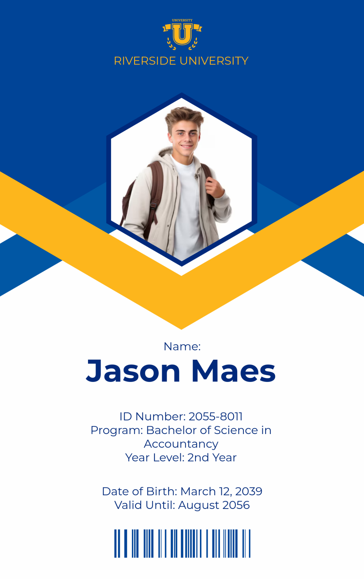 Editable Free Printable Id Cards Templates