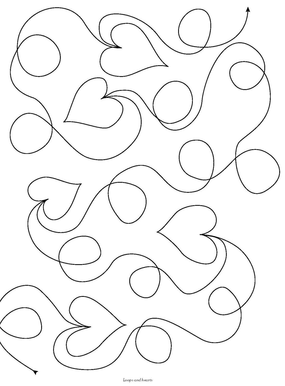 Free Printable Free Motion Quilting Templates