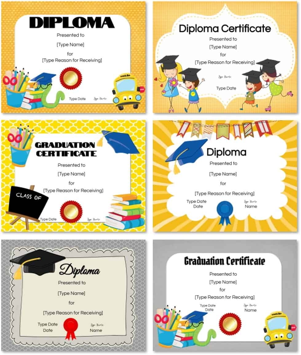 Pre Kindergarten Diplomas Templates Printable Free Pre Kindergarten Diplomas Templates Printable Free