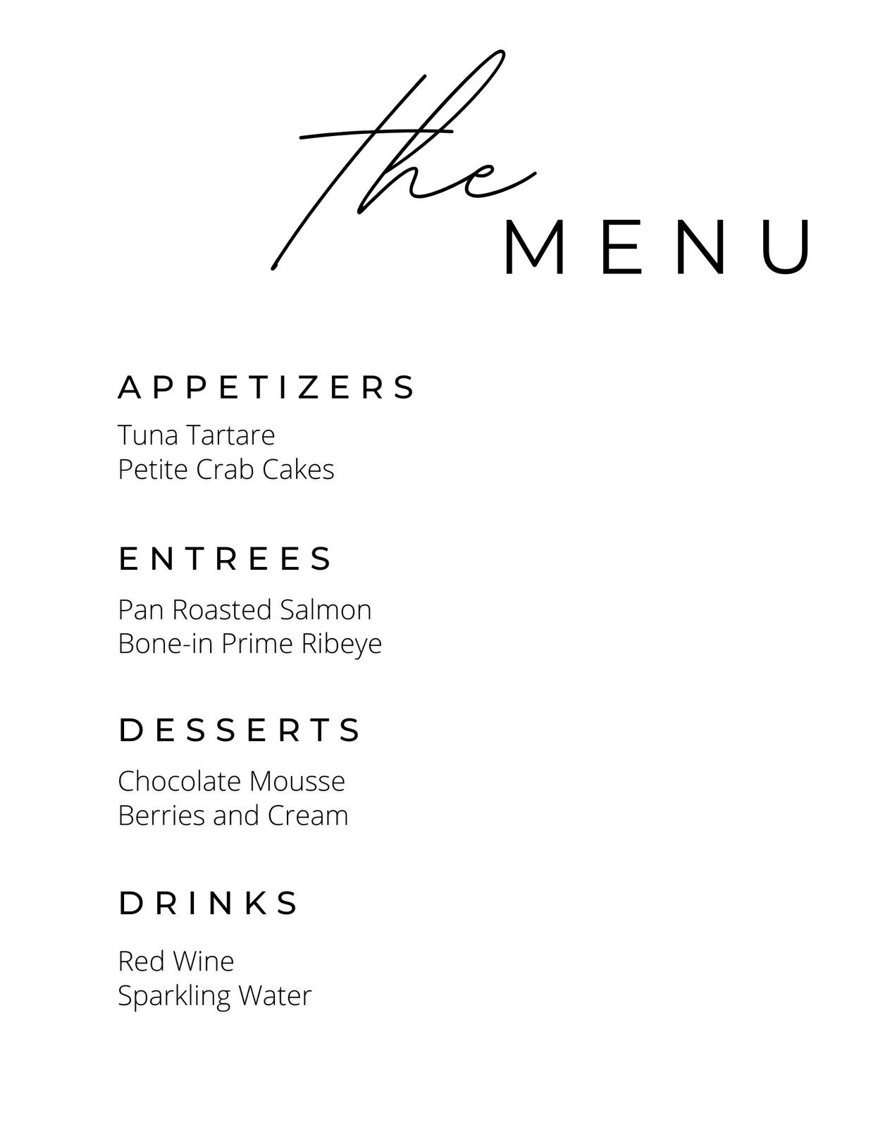Free Printable And Customizable Bar Menu Templates Canva