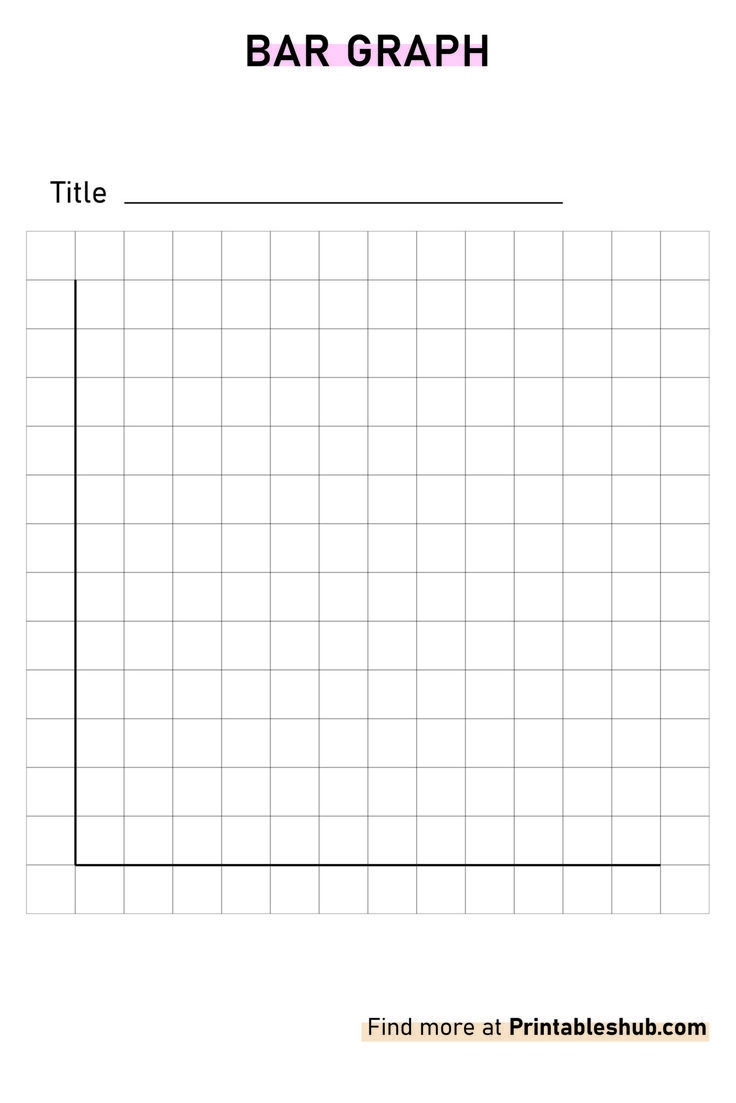 Free Printable Blank Bar Graph Template PDF Free Printable Blank Bar Graph Template PDF