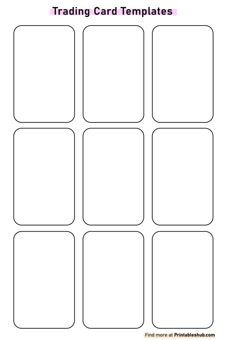 Free Printable Game Card Template Free Printable Game Card Template