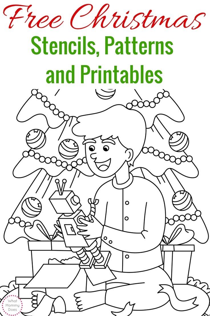 Free Printable Christmas Stencils Christmas Tree Templates Santa Claus Patterns Free Printable Christmas Stencils Christmas Tree Templates Santa Claus Patterns