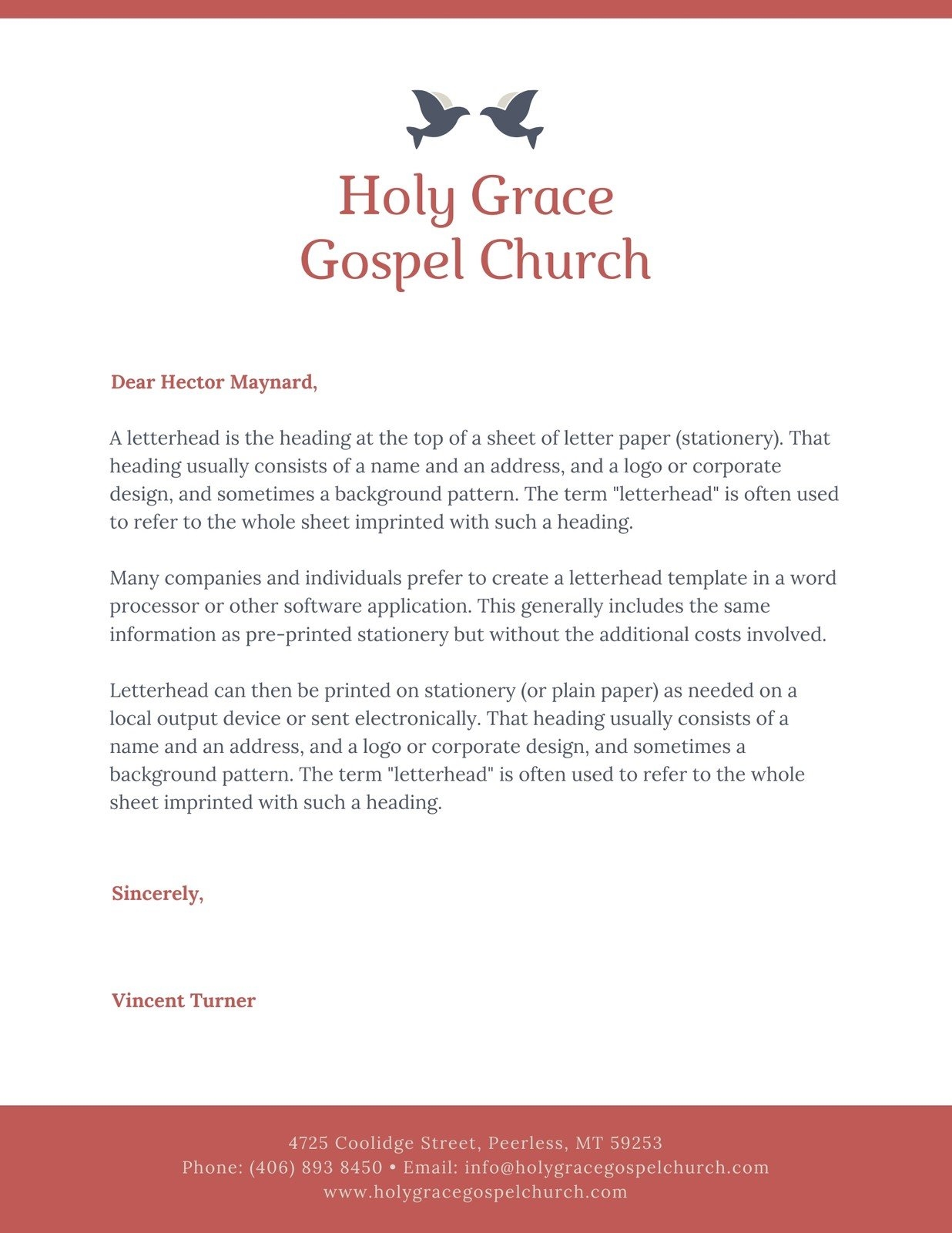 Free Printable Customizable Church Letterhead Templates Canva Free Printable Customizable Church Letterhead Templates Canva