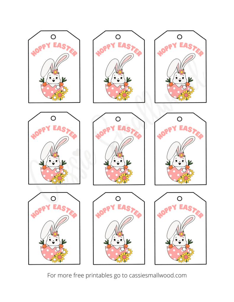 Free Printable Easter Tags 20 Unique Designs Cassie Smallwood Free Printable Easter Tags 20 Unique Designs Cassie Smallwood