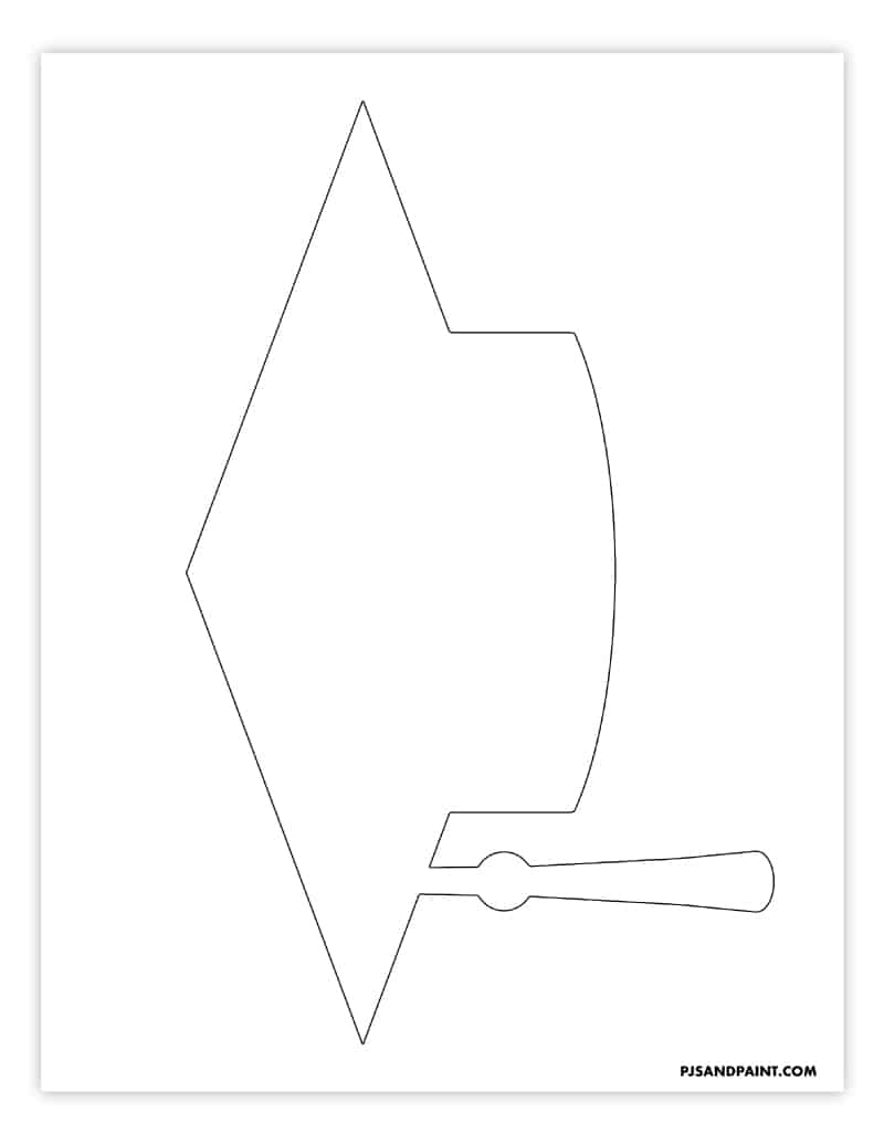 Graduation Cap Templates Free Printable