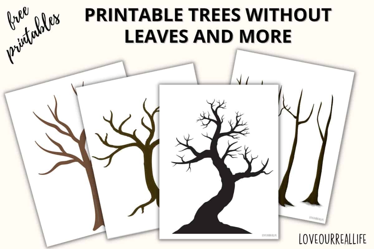 Free Printable Tree Trunk Template Free Printable Tree Trunk Template
