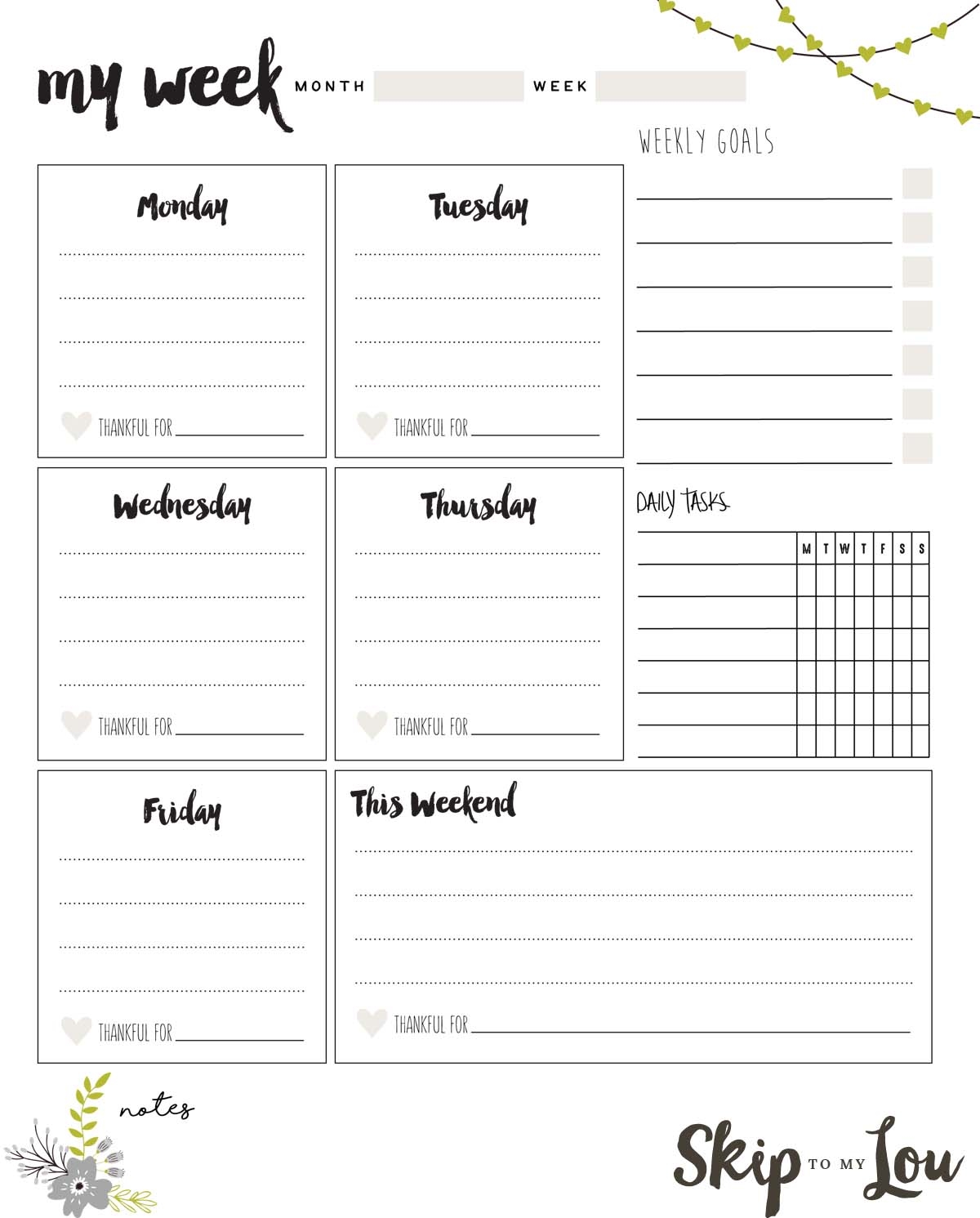 Free Printable Schedule Template Weekly Free Printable Schedule Template Weekly