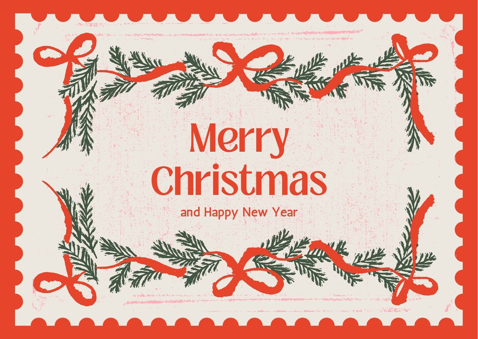 Christmas Card Templates Free Printable