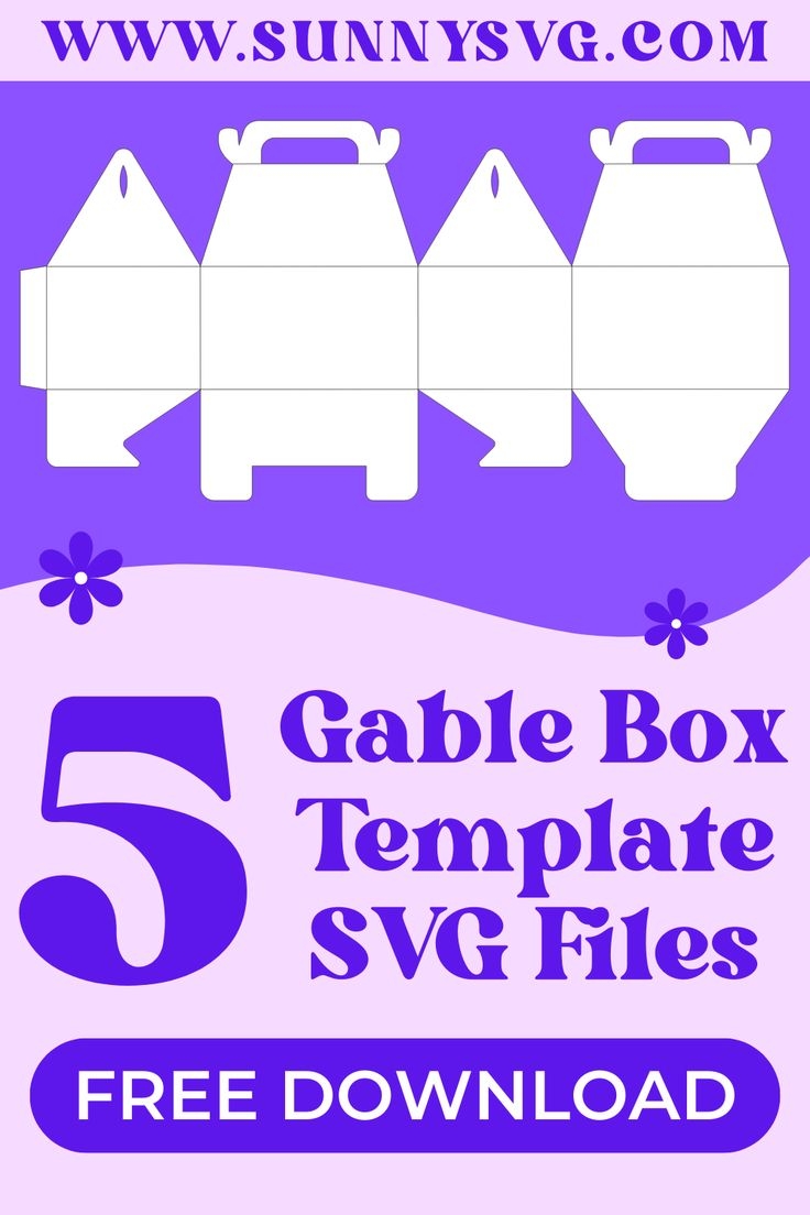 Free Printable Gable Box Template