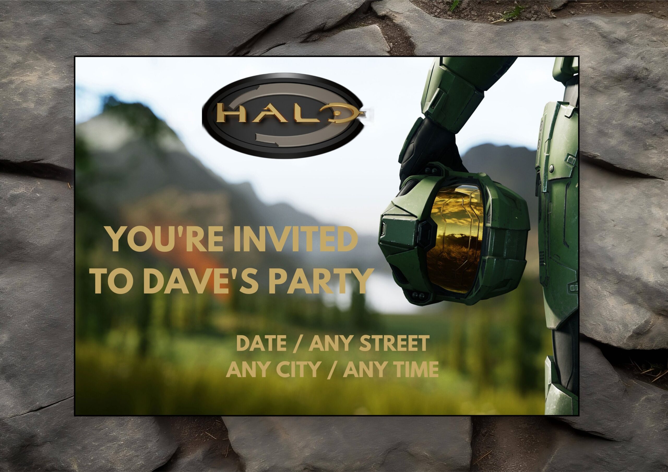 HALO Invitation Birthday Invitation Birthday Games Game Party Gamer Editable Invite Etsy HALO Invitation Birthday Invitation Birthday Games Game Party Gamer Editable Invite Etsy