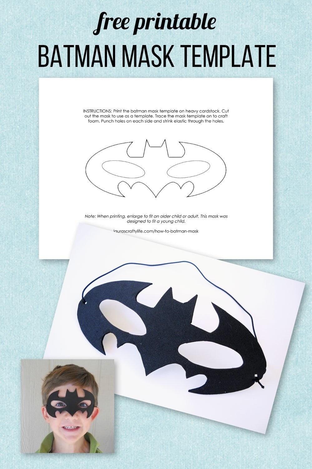 How To Make A Batman Mask How To Make A Batman Mask