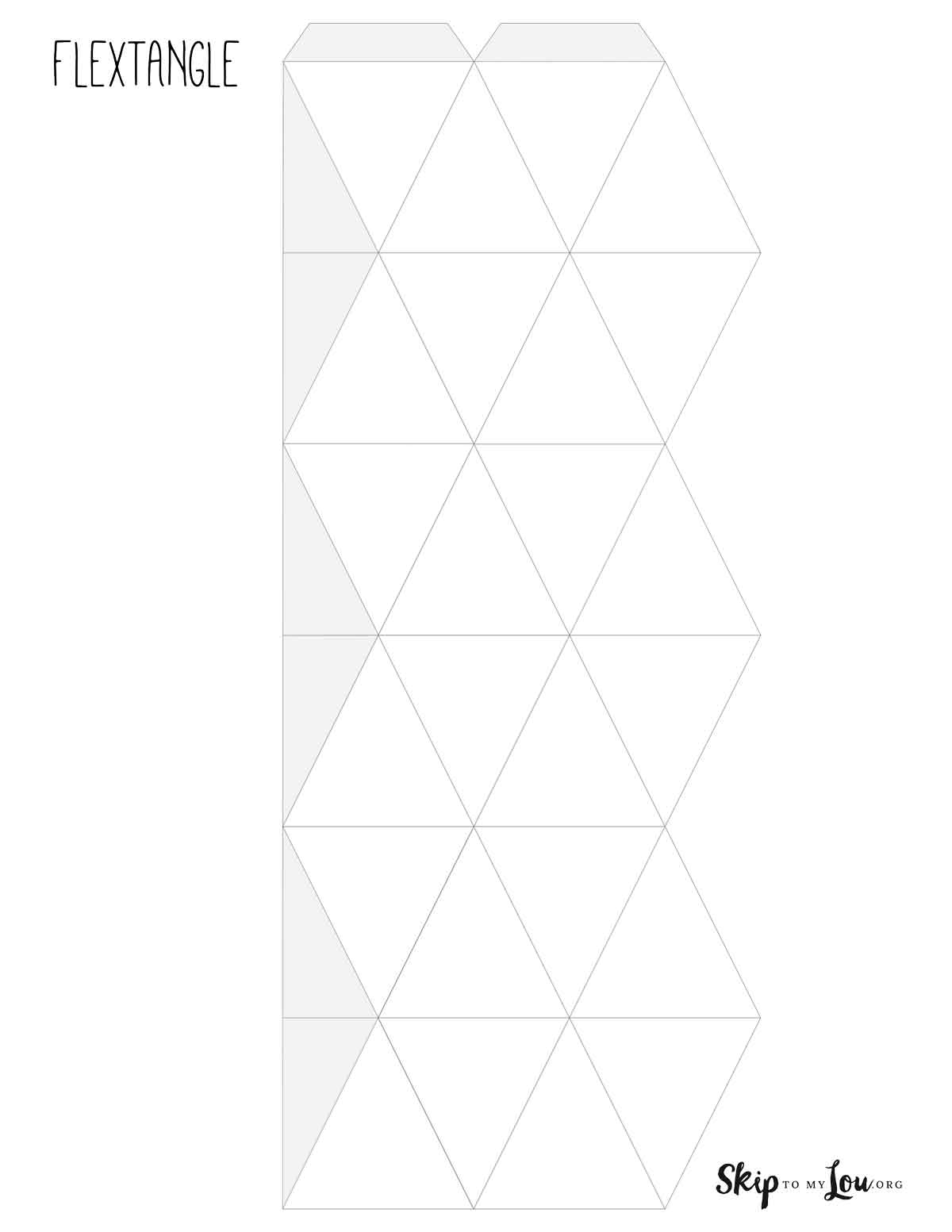 Make A Flextangle with Free Printable Template Skip To My Lou Make A Flextangle with Free Printable Template Skip To My Lou