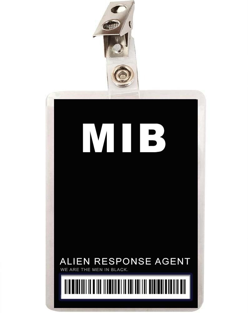 MIB Men In Black ID Badge Image Download PDF MIB Men In Black ID Badge Image Download PDF