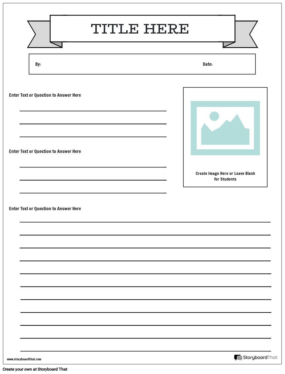 Newspaper Project Templates Create With Storyboard That Newspaper Project Templates Create With Storyboard That