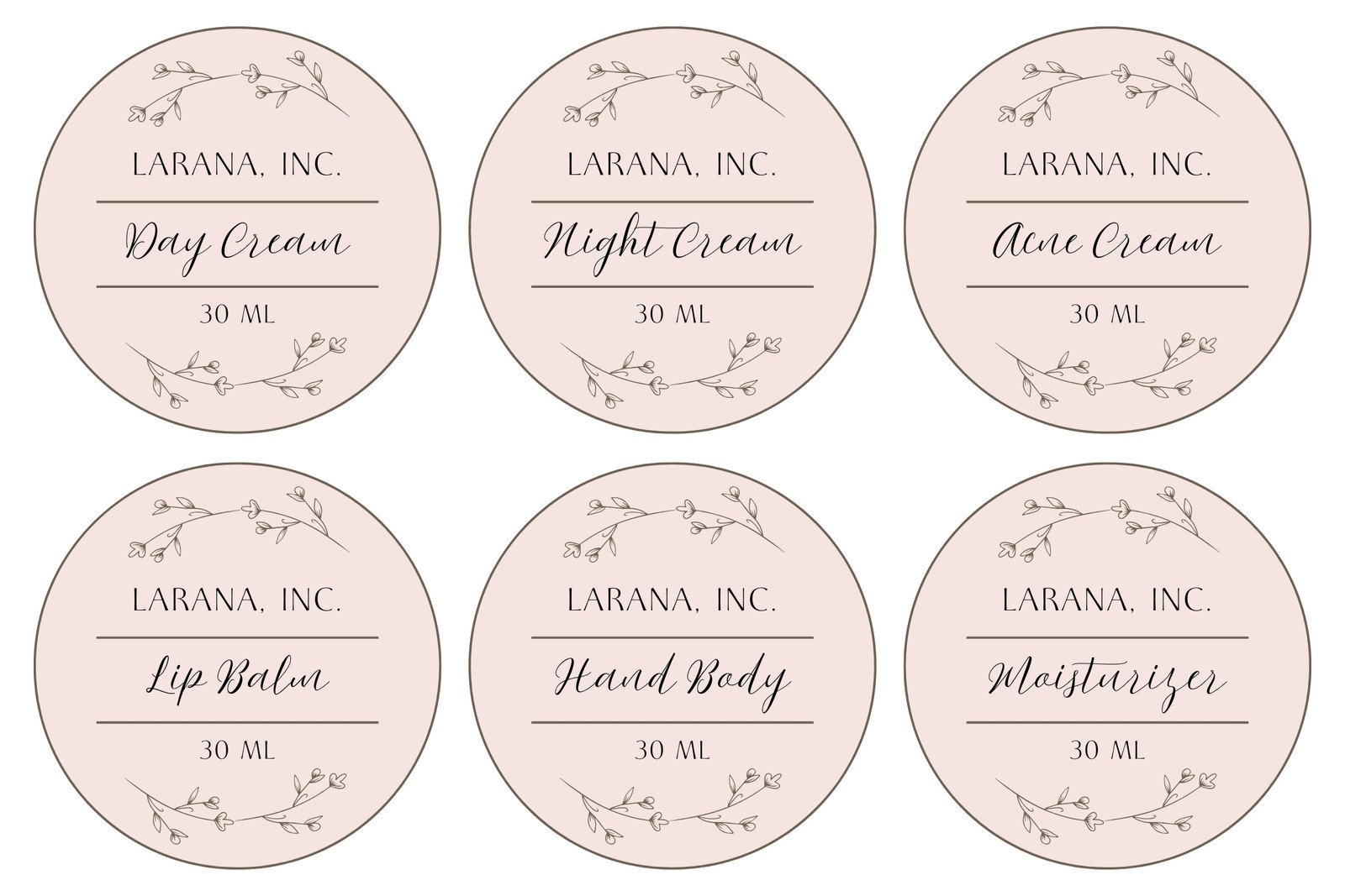 Page 2 Free Printable Custom Label Templates Canva