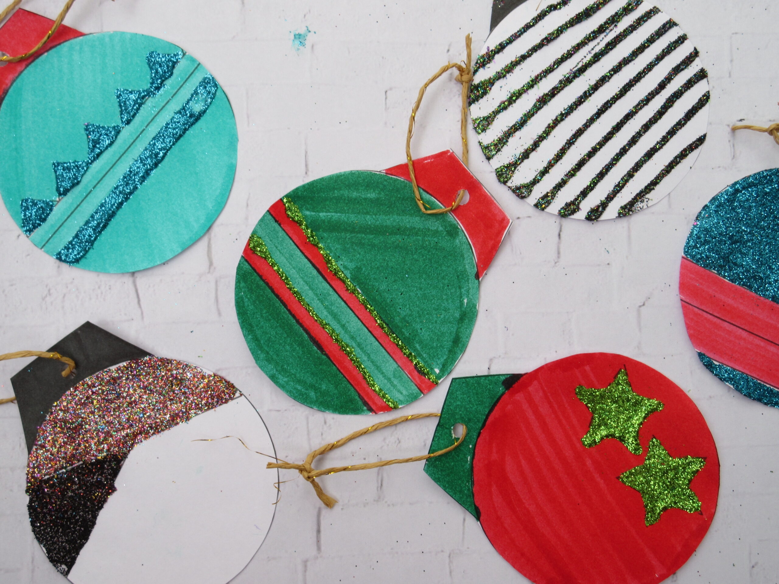 Paper Jingle Bell Ornament Craft For Kids step by step Pictures The Purple Yarn Paper Jingle Bell Ornament Craft For Kids step by step Pictures The Purple Yarn