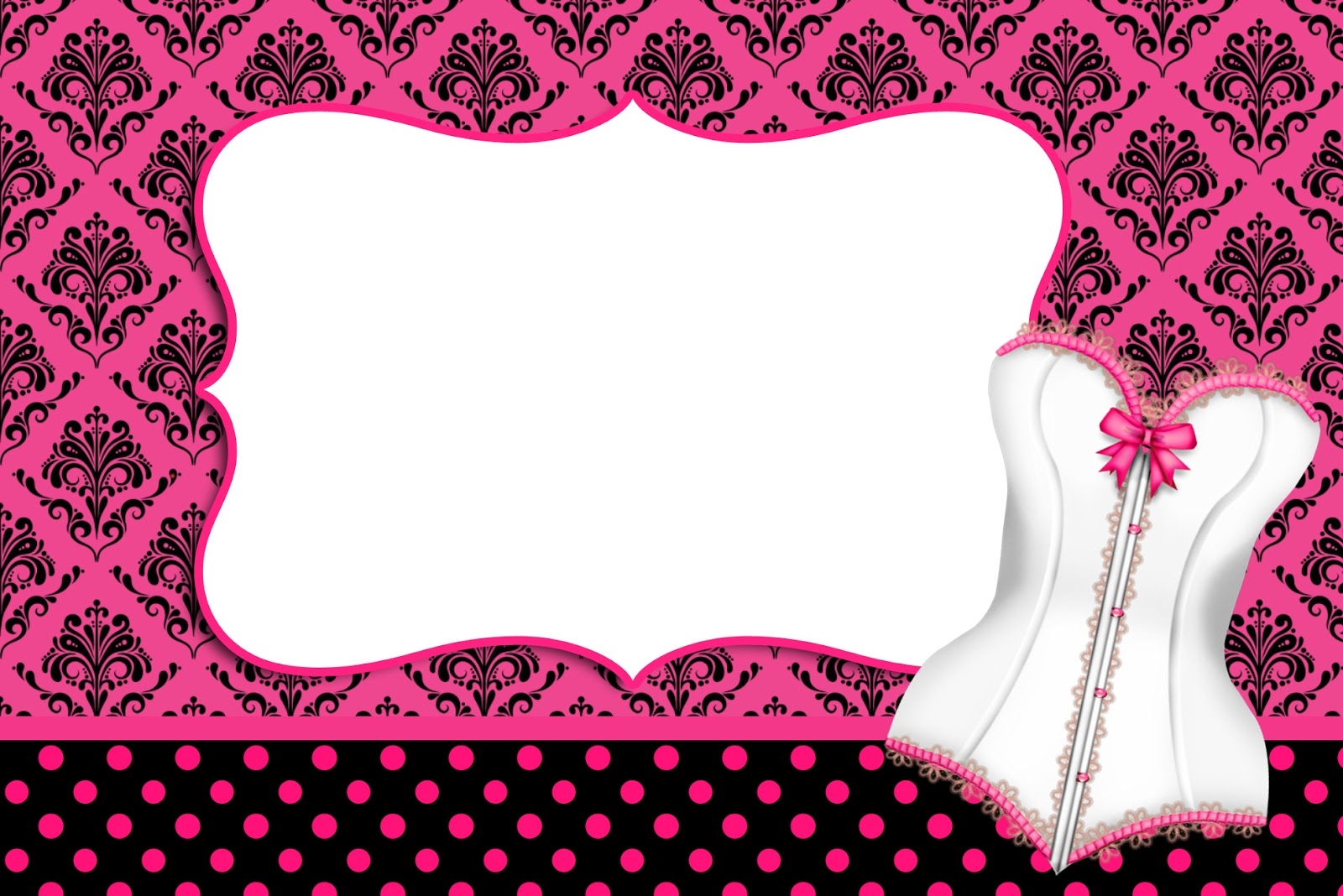 Pink Lingerie Free Printable Invitations Oh My Fiesta For Ladies Pink Lingerie Free Printable Invitations Oh My Fiesta For Ladies