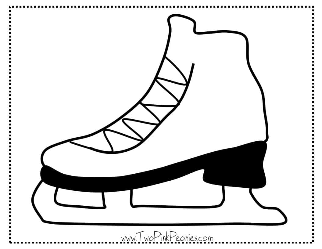 Hockey Skate Template Free Printable Hockey Skate Template Free Printable