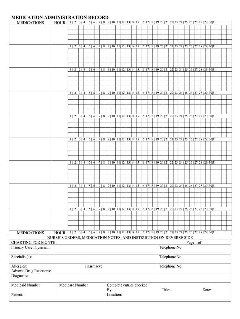 Printable Medication Administration Record Template Word Fill Out Sign Online DocHub Printable Medication Administration Record Template Word Fill Out Sign Online DocHub