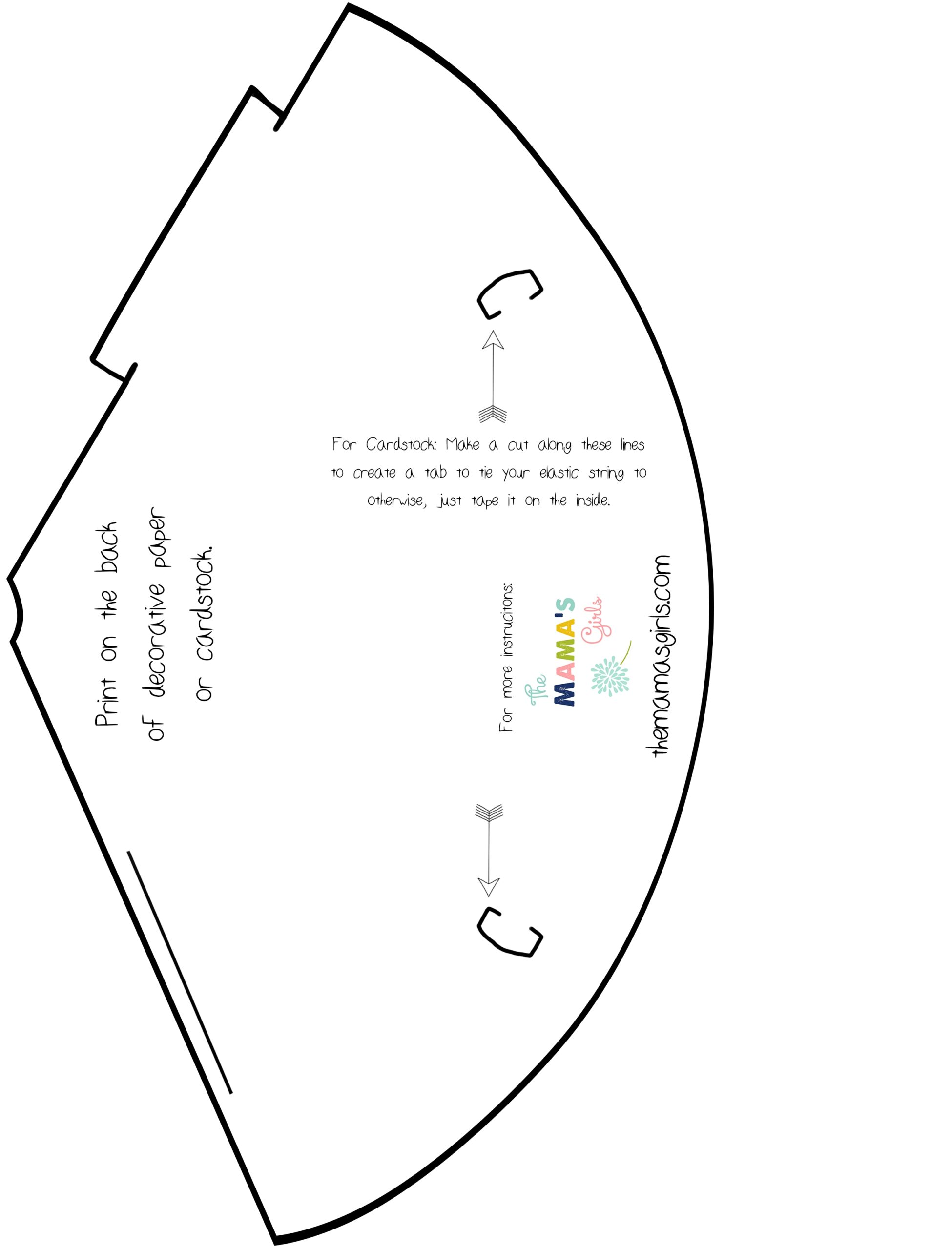 Free Printable Printable Party Hat Templates