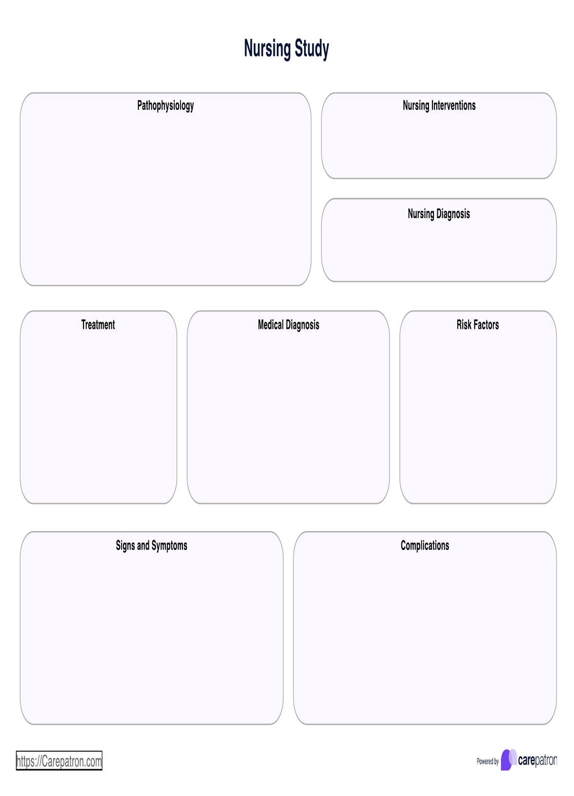 Free Printable Study Guide Template
