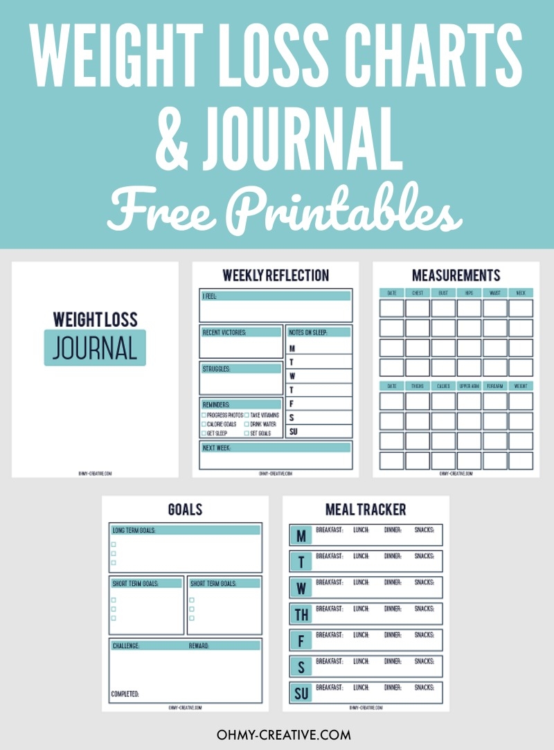 Free Printable Weight Loss Journal Template